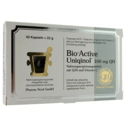 Online Bio Active Uniqinol 100 mg QH Kapseln, 30 St