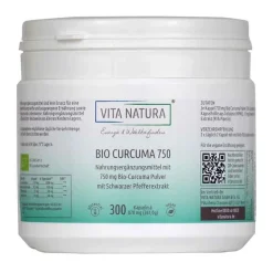 New Bio Curcuma 750 mg Vegikapseln, 120 St