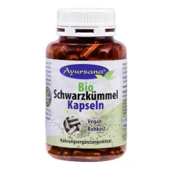 Bio Schwarzkümmel Kapseln vegan, 200 St