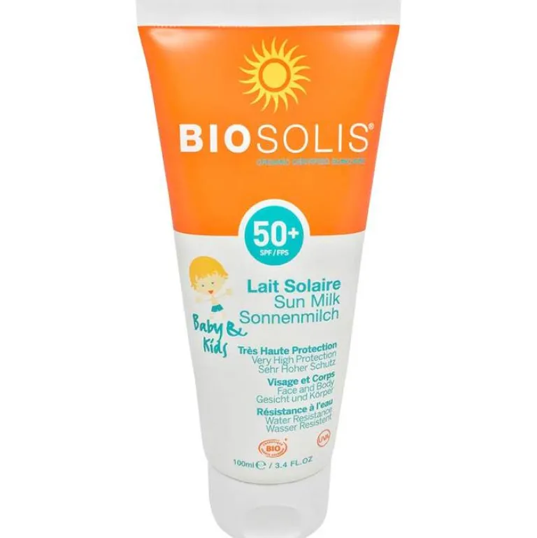 Hot Biosolis Bio Sonnenmilch Baby & Kids LSF 50 + , 100 ml
