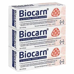 Hot Biocarn ® Sirup, 3X50 ml