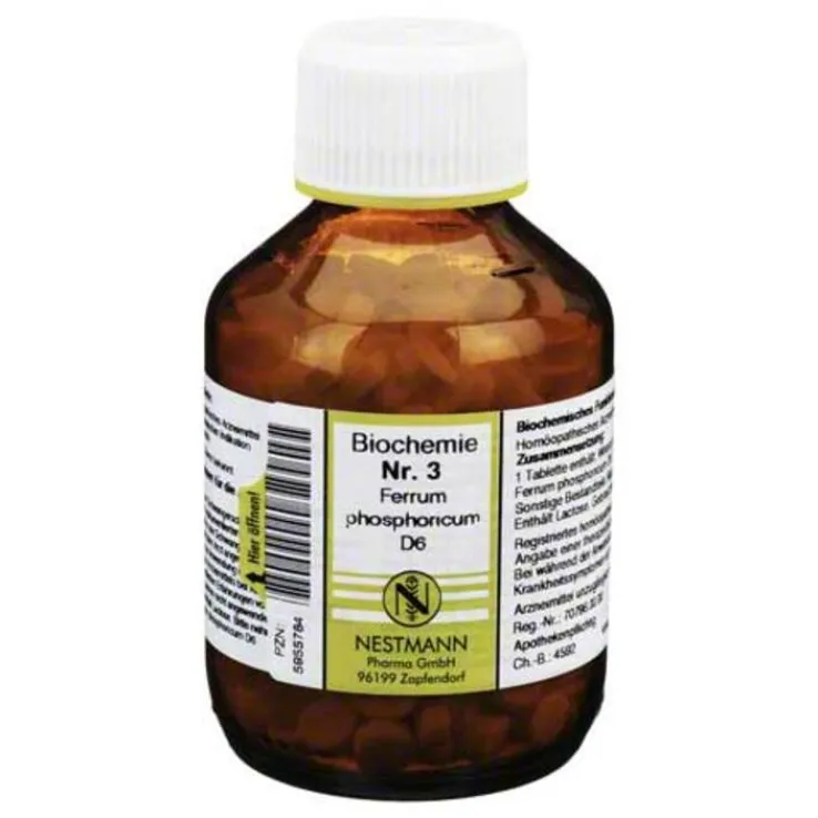 Biochemie 3 Ferrum phosphoricum D 6 Tabletten, 400 St