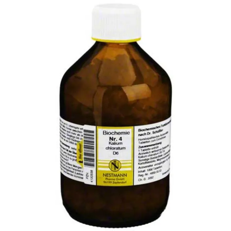 Biochemie 4 Kalium chloratum D 6 Tabletten, 1000 St