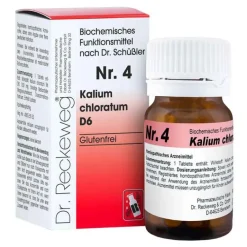 Biochemie 4 Kalium chloratum D6 Tabletten, 200 St D 6|K