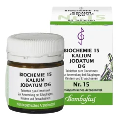 Clearance Biochemie 15 Kalium jodatum D 6 Tabletten, 80 St Salze 13-24