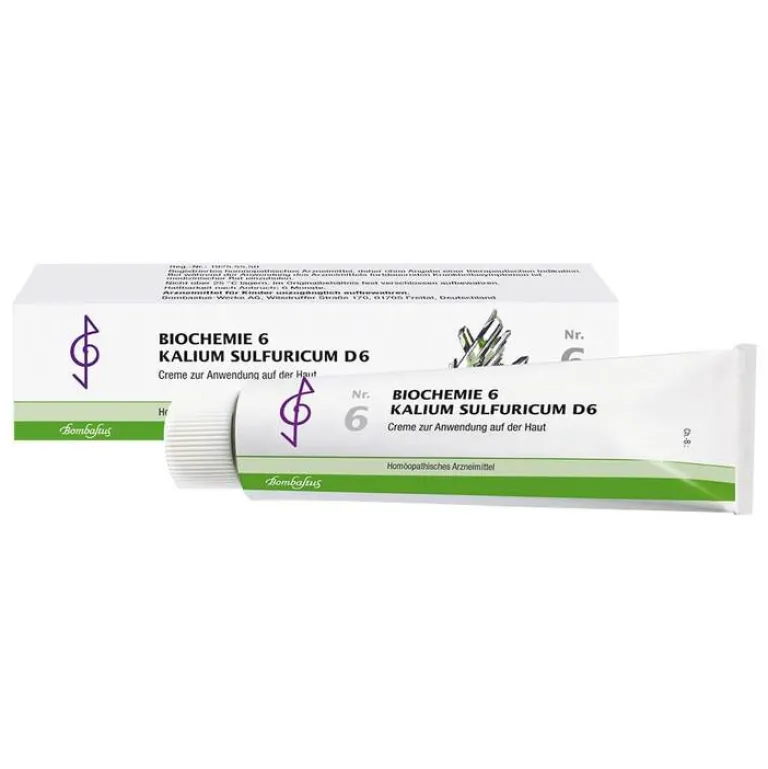 New Biochemie 6 Kalium sulfuricum D 6 Creme, 100 ml Cremes & Lotionen