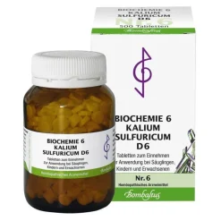 New Bombastus Biochemie 6 Kalium sulfuricum D 6 Tabletten, 500 St