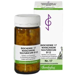 New Bombastus Biochemie 17 Manganum sulfuricum D 12 Tabletten, 200 St