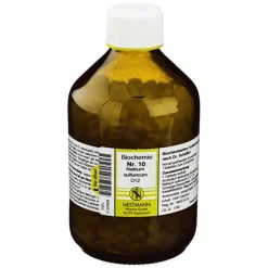 New Biochemie 10 Natrium sulfuricum D 12 Tabletten, 1000 St Salze 1-12|D 12