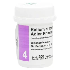 Hot Adler Biochemie 4 Kalium chl, 200 St