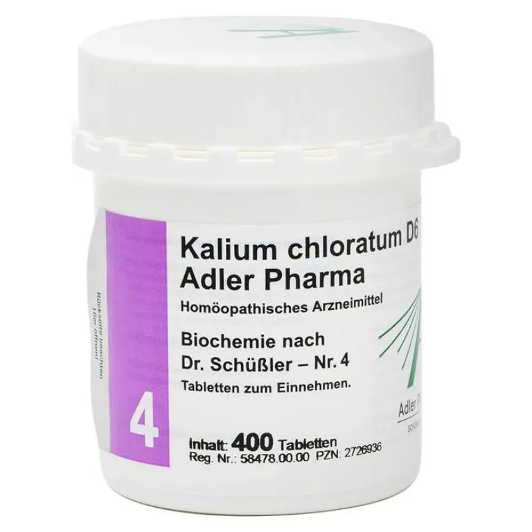 New Adler Biochemie 4 Kalium chl, 400 St