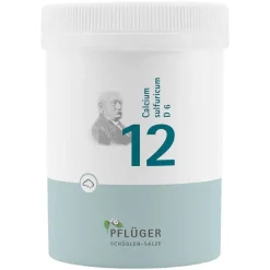 New Biochemie Pflüger 12 Calcium sulfuricum D 6 Pulver, 250 g D 6|Salze 1-12