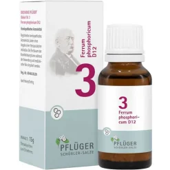 Biochemie Pflüger 3 Ferrum phosphoricum D 12 Globuli , 15 g
