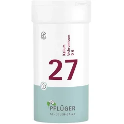 Best Pflüger Biochemie 27 Kalium bichromicum D 6 Tabletten, 400 St