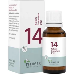 Outlet Pflüger Biochemie 14 Kalium bromatum D 12 Globuli, 15 g