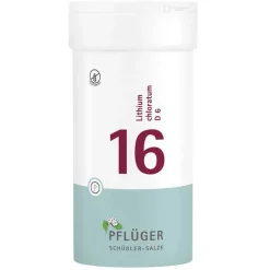 Biochemie Pflüger 16 Lithium chloratum D 6 Tabletten, 400 St