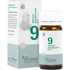 New Pflüger Biochemie 9 Natrium phosphoricum D 6 Tabletten, 100 St