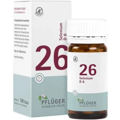 Pflüger Biochemie 26 Selenium D 6 Tabletten, 100 St