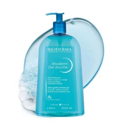 Bioderma Atoderm Gel Douche für trockene, empfindliche Haut, 1 l