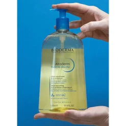 Outlet Bioderma Atoderm Huile de Douche für trockene, zu Neurodermitis und Ekzemen neigende Haut, 1 l