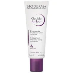 Bioderma Cicabio Arnica + Pflegecreme für geschädigte Haut, Schwellungen und Hämatome, 40 ml