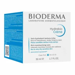Best Bioderma Hydrabio Creme Pot für feuchtigkeitsarme, trockene bis sehr trockene, empfindliche Haut, 50 ml