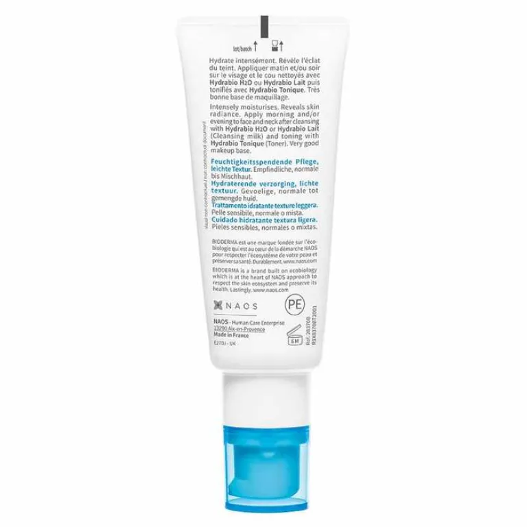 Online Bioderma Hydrabio Gel Creme für feuchtigkeitsarme, empfindliche, normale bis Mischhaut, 40 ml