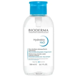 Hot Bioderma Hydrabio H2O Mizellen-Reinigungslösung für feuchtigkeitsarme Haut, 500 ml