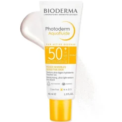 Sale Bioderma Photoderm Aquafluide UG Tube SPF 50+ für empfindliche Haut, 40 ml