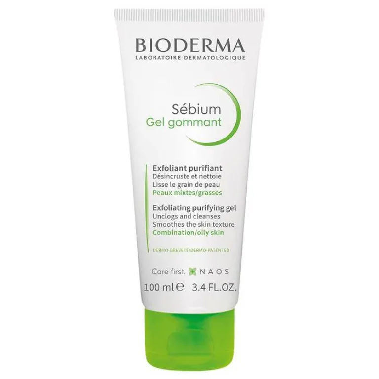 Clearance Sebium Gommant Peelinggel für Mischhaut, ölige, unreine und zu Akne neigende Haut, 100 ml Gesichtspeeling