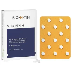 Clearance ® Vitamin H 5 mg Tabletten, 15 St Vitamin B7 (Biotin)