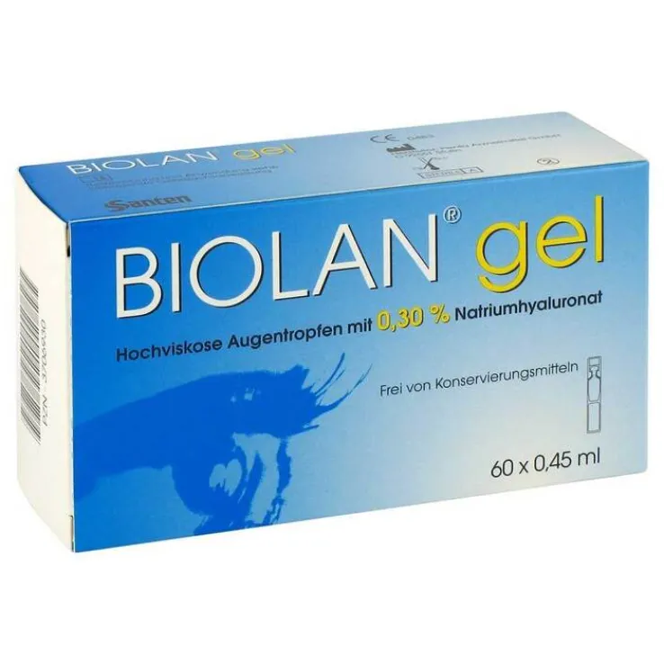 BIOLAN® gel Augentropfen, 60X0.45 ml