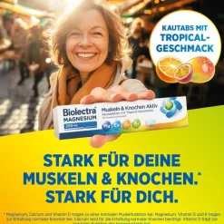 Online 250 mg Muskeln & Knochen Aktiv Kautabletten, 30 St Vitamin K|Vitamin D (Colecalciferol)