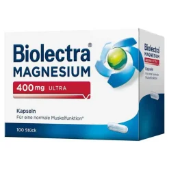 Clearance Biolectra Magnesium 400 mg ultra Kapseln, 100 St
