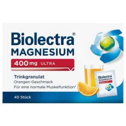 Hot Biolectra Magnesium 400 mg ultra Trinkgranulat Orange, 40 St