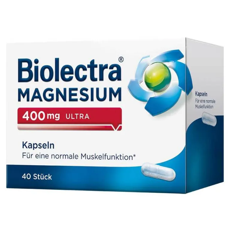 Discount Biolectra Magnesium 400 mg ultra Kapseln, 40 St