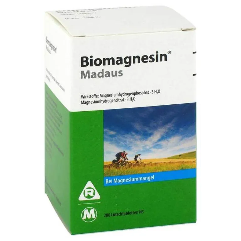 New Biomagnesin ® MADAUS Lutschtabletten, 200 St