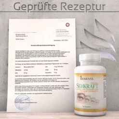 Clearance Biomenta Sehkraft Kompl.DHA Lutein Zeaxanthin Kapseln , 90 St