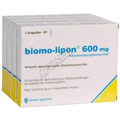 New Biomo-lipon Biomo Lipon 600 mg Ampullen, 20 St