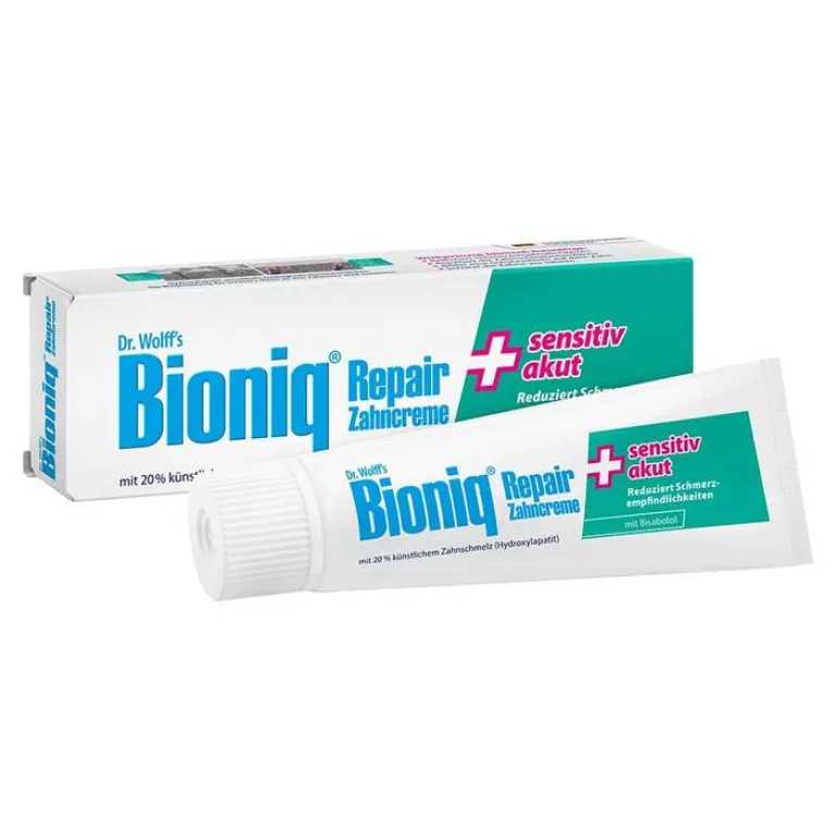 New Bioniq Repair-Zahncreme sensitiv akut, 75 ml