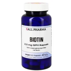 Outlet Biotin 2,5 mg GPH Kapseln, 120 St Vitamin B7 (Biotin)