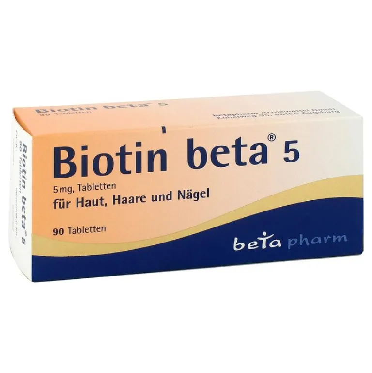 Hot Biotin 5 Tabletten, 90 St Vitamin B7 (Biotin)