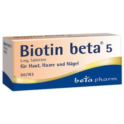 New Beta Biotin 5 Tabletten, 50 St