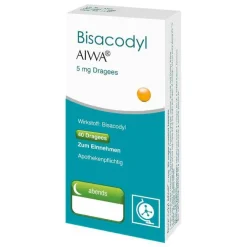 Bisacodyl AIWA 5 mg magensaftresistente Tabletten, 40 St