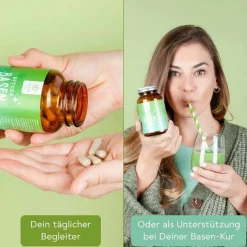 Discount Basen Komplex Kapseln, 120 St Säure-Basenhaushalt|Verdauung