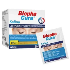 BlephaCura® Salina Lidhygiene-Tücher, 20 St