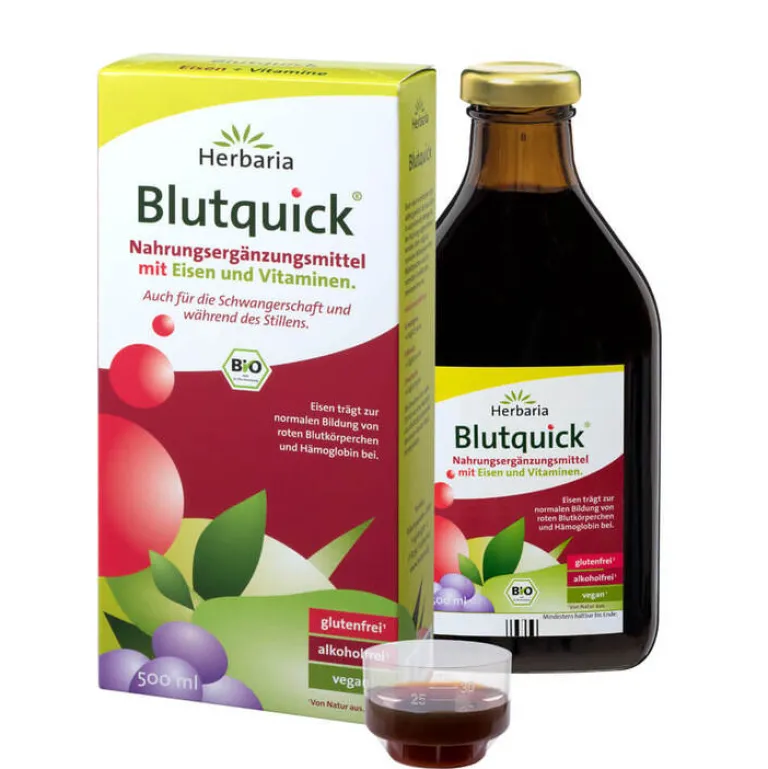 Best Blutquick Saft, 500 ml Eisen Saft|Sonstige Bio Produkte