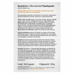 Arcon Bockshorn + Mikronährstoff Haarkapseln, 180 St