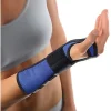 Bort Handgelenkstütze mit Aluschiene rechts medium blau, 1 St