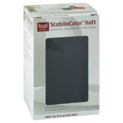 Bort Stabilocolor haft Binde 10cm schwarz, 1 St